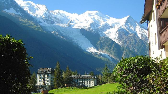    Views of the Mont Blanc from Chamonix (Image: Pixabay)