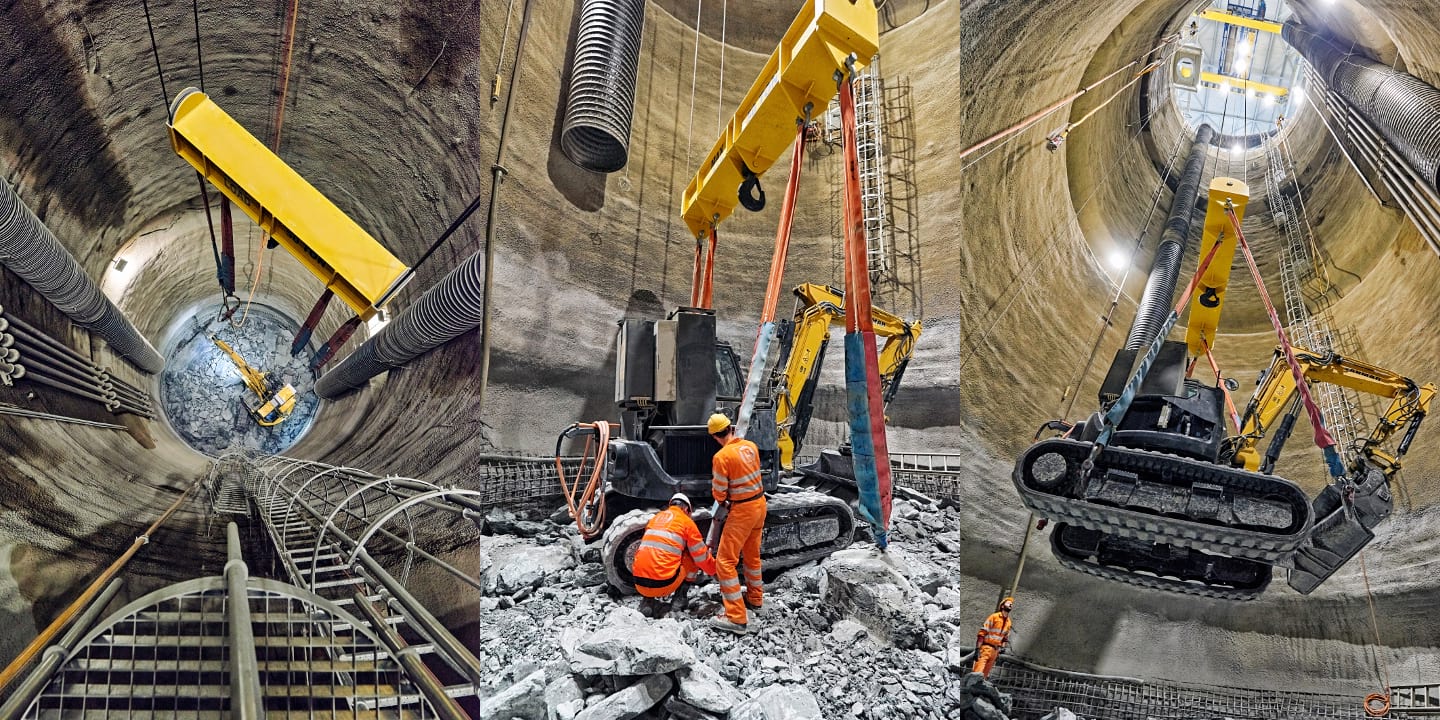 First civil-engineering milestone passed for the High-Luminosity LHC