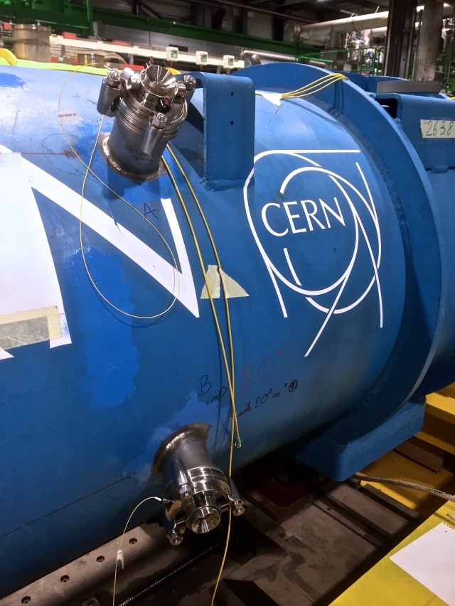 Aligning the HL-LHC magnets with interferometry