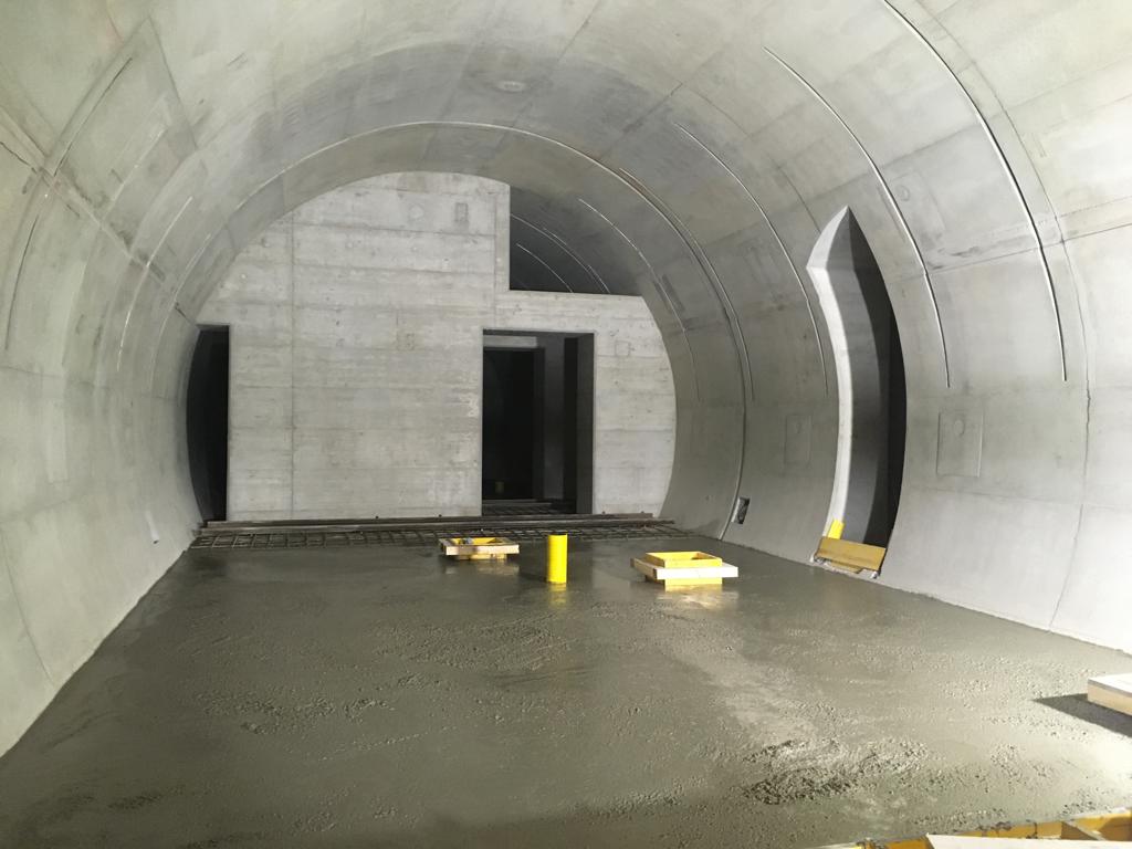 An HL-LHC gallery section ready for painting!