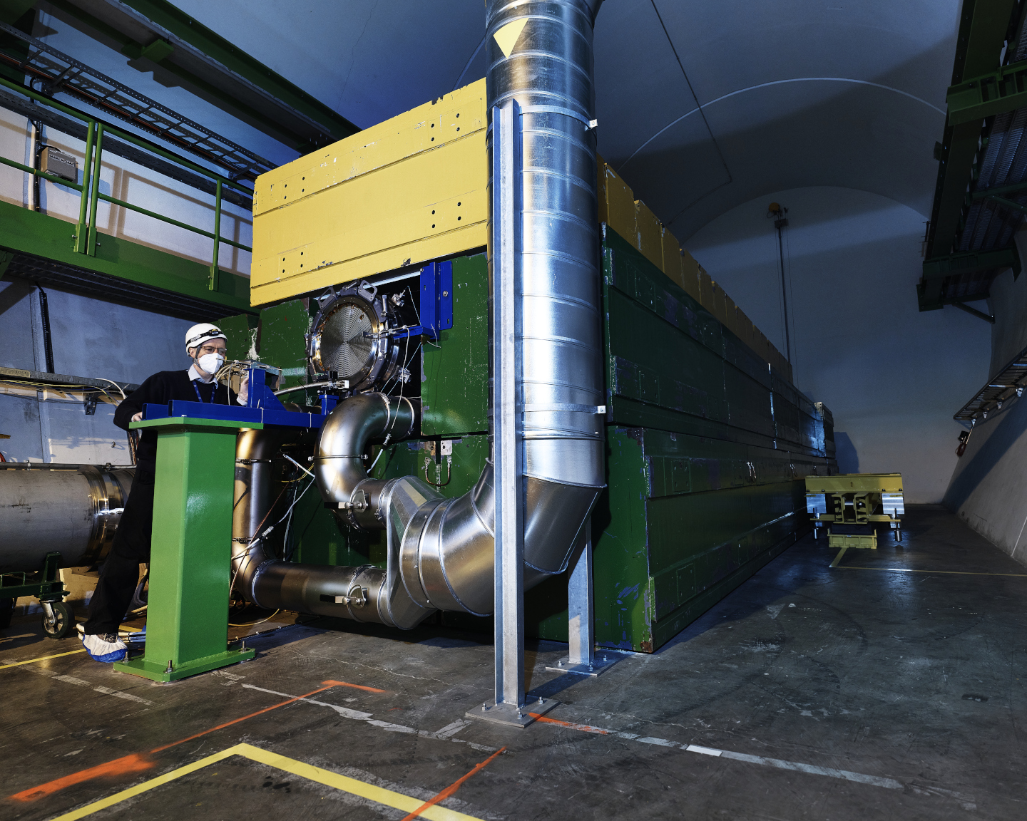Intercepting the beams | CERN Courier