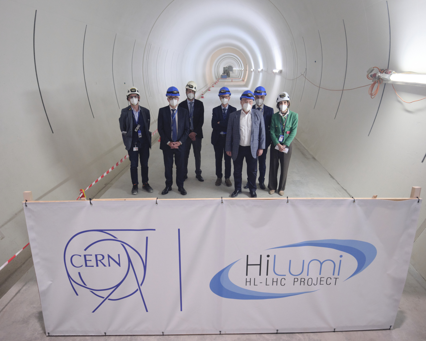 Council delegates visit new High-Luminosity LHC infrastructure | home.cern