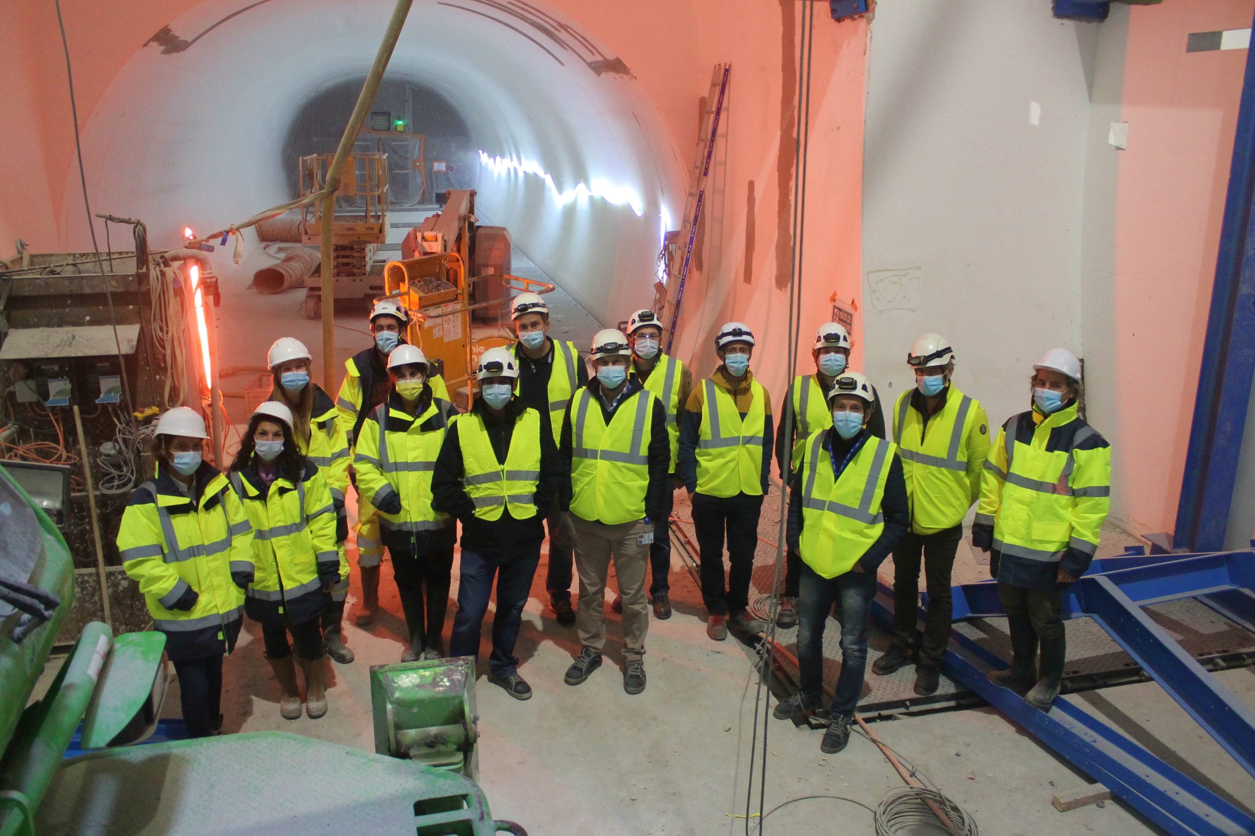 Visit to HL-LHC Point 5