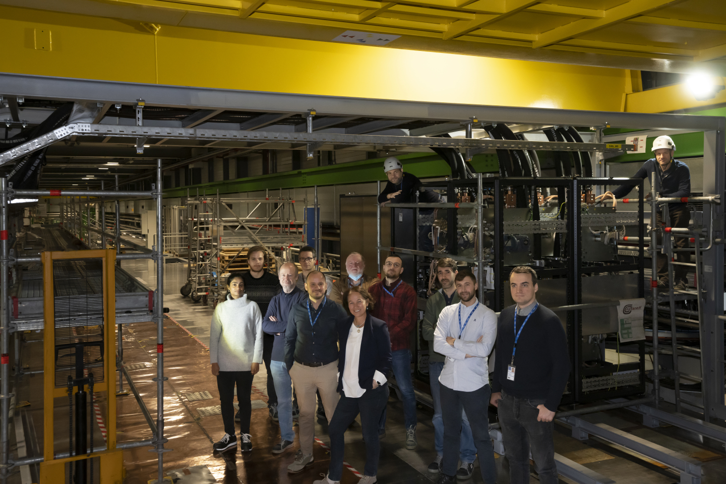 Cryogenic Distribution Line, Demineralised Water System, Circuit Disconnector Boxes… The HL-LHC IT String is taking shape | Accelerating News